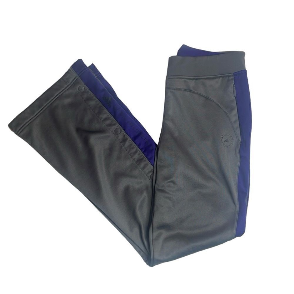 Adidas by Stella McCartney Gray and Purple Track Pants